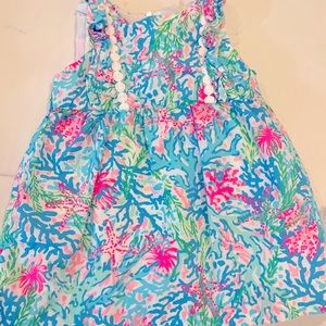 Lilly Pulitzer infant dress, size 12-18mo. Worn once